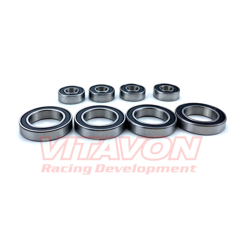 Oversized bearings for vitavon knuckle of UDR
