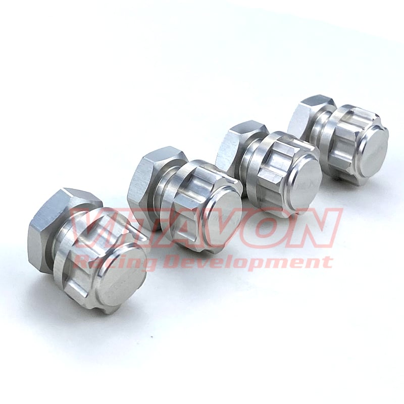 VITAVON LaserNut CNC Alu#7075 17mm Hex Adapter for LOSI Laser Nut