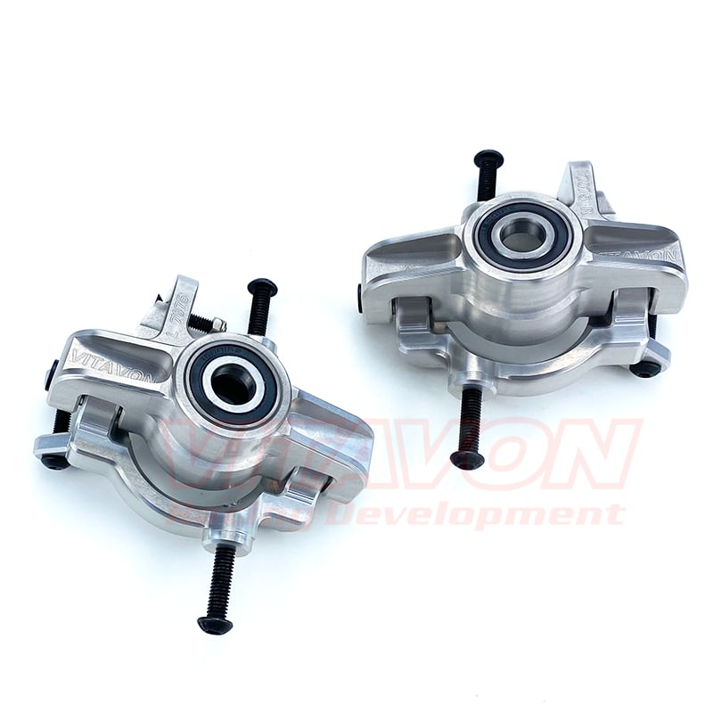 VITAVON CNC Alu7075 Front Knuckle + C Hub For Losi 5ive B 5ive T 2.0 1/5