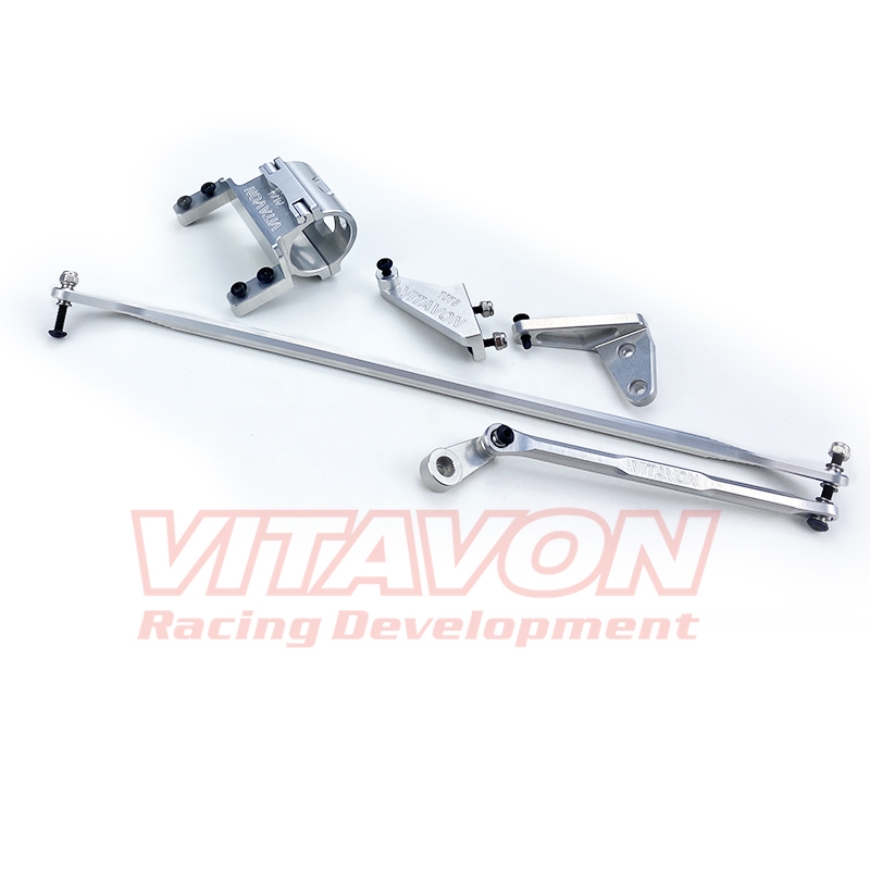 VITAVON  Kyosho USA-1 Redesigned Steering Set up & Panhard Mount