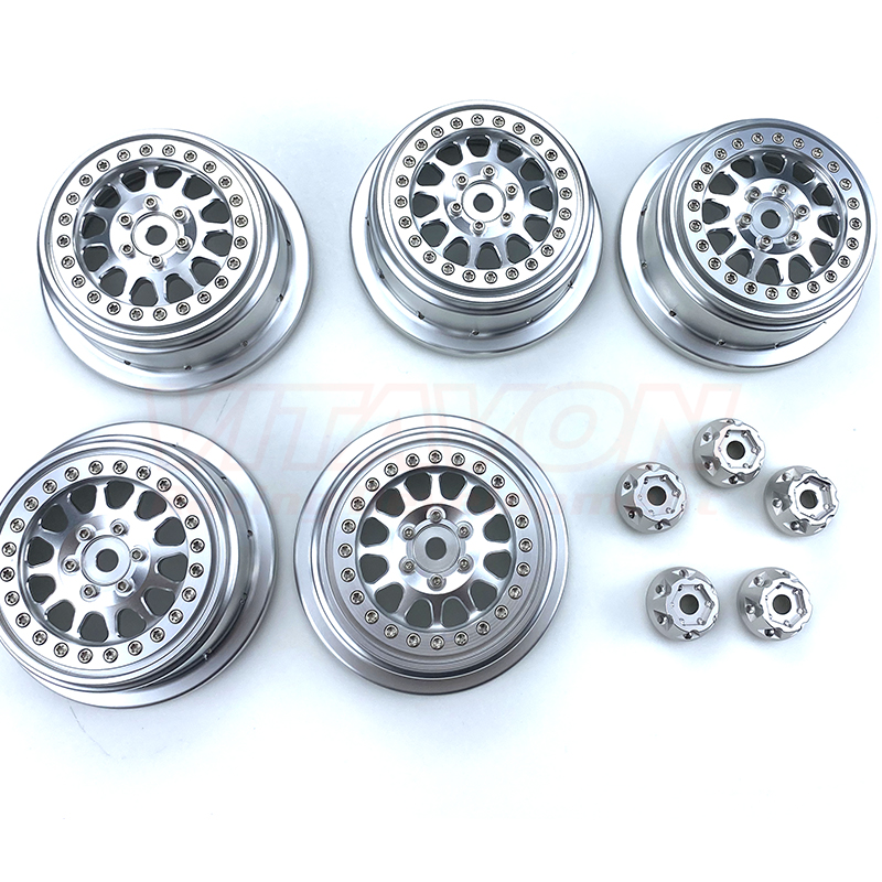 VITAVON CNC alu bead lock wheel for Baja Rey1:10 LaserNut