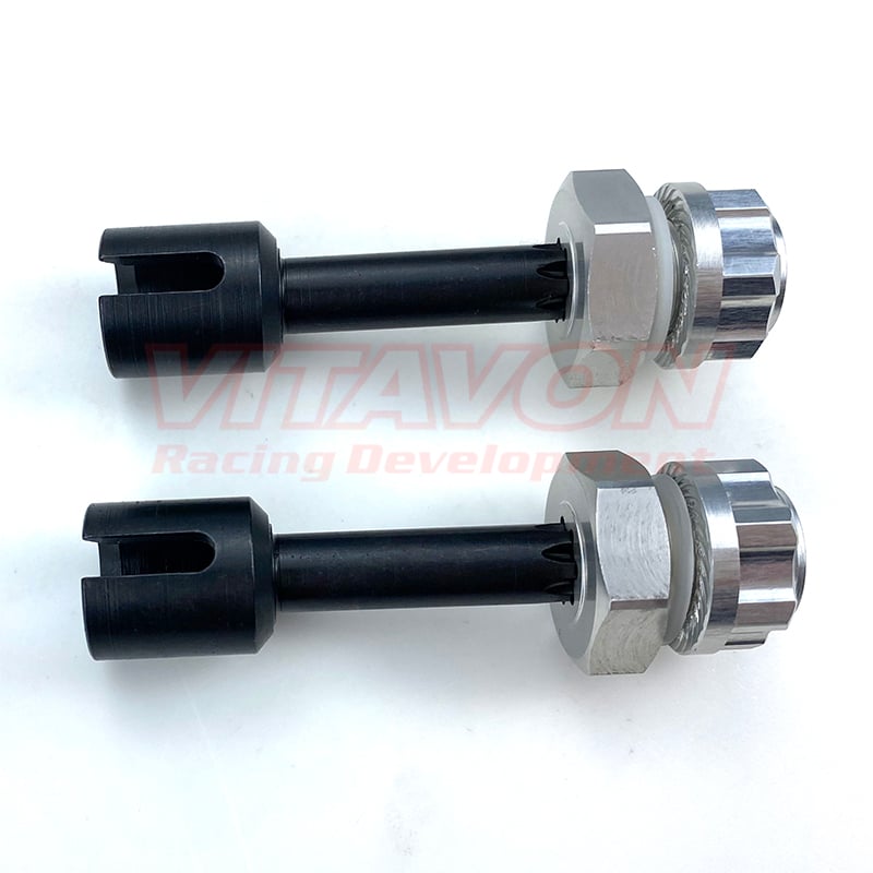 VITAVON SBR 1.0 SRR 45# Steel Rear Stub & Spline hub for Losi Super RockRey 1/6