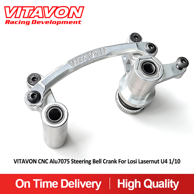 VITAVON LaserNut DB Pro CNC alu#7075 Steering Bell Crank for Losi LaserNut