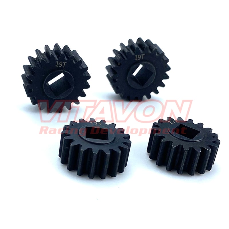 VITAVON HD 19/17T Gear Overdrive or Underdrive Setup for Vitavon SCX6 Portal kit