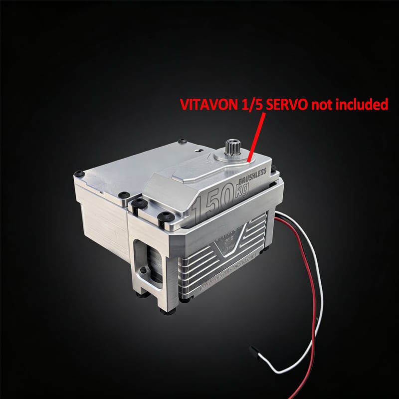 VITAVON CNC Alu7075 Servo Mount & Receiver Case For Losi 5ive B and Losi 5T 2.0 electrical conversation