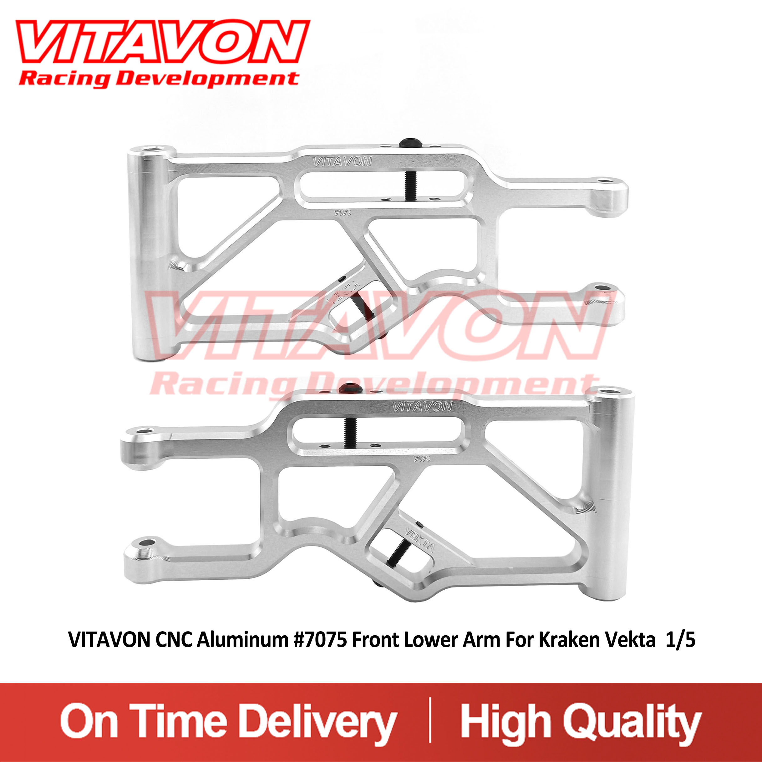 VITAVON Kraken Vekta CNC Aluminum #7075 Front Lower arm for Kraken