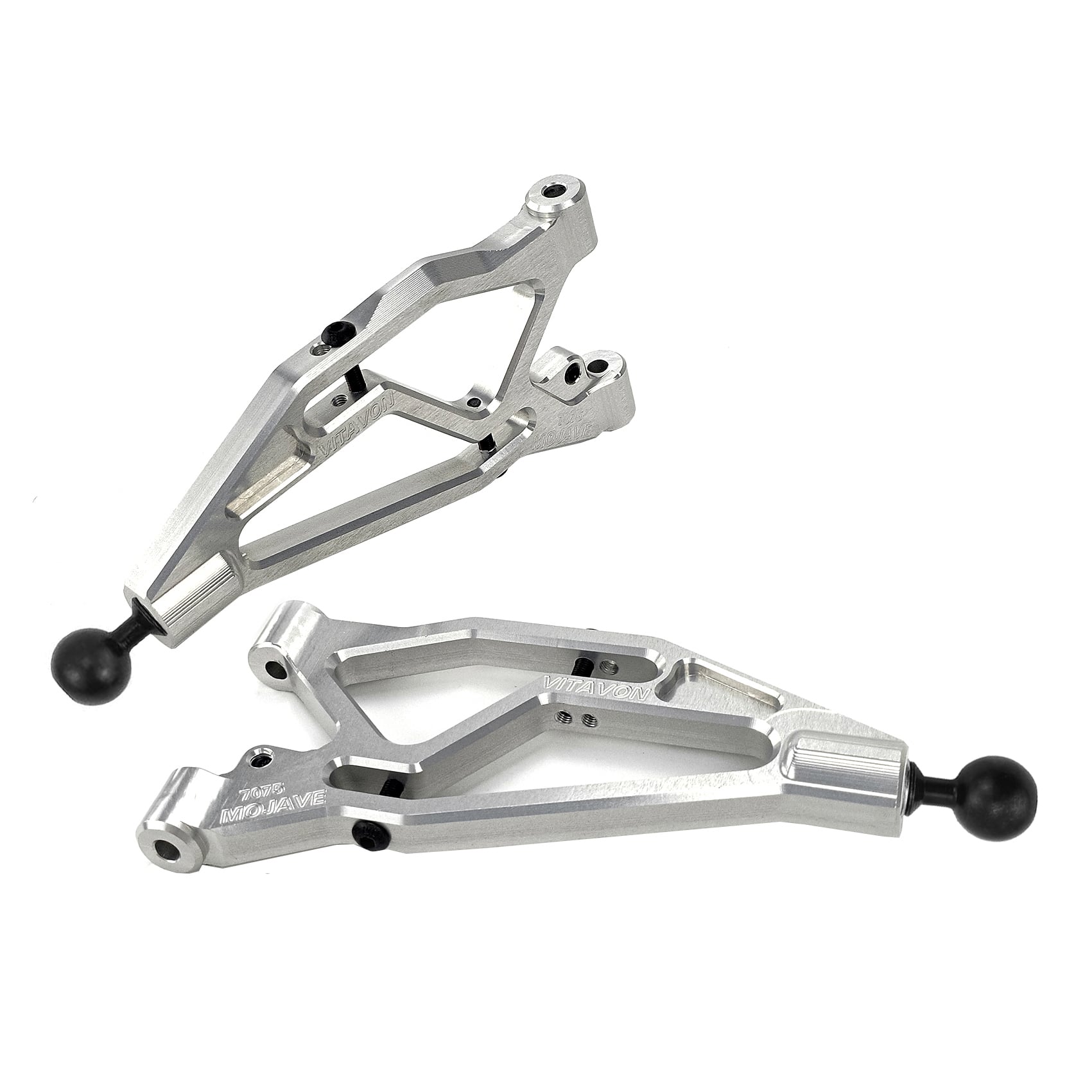 VITAVON CNC Alu 7075 Mojave Front Lower Arms for Arrma 6S Mojave