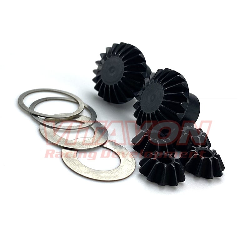 VITAVON CNC 45# HD Spider Gear Set for Axial RBX10 Ryft 4WD Bouncer 1/10