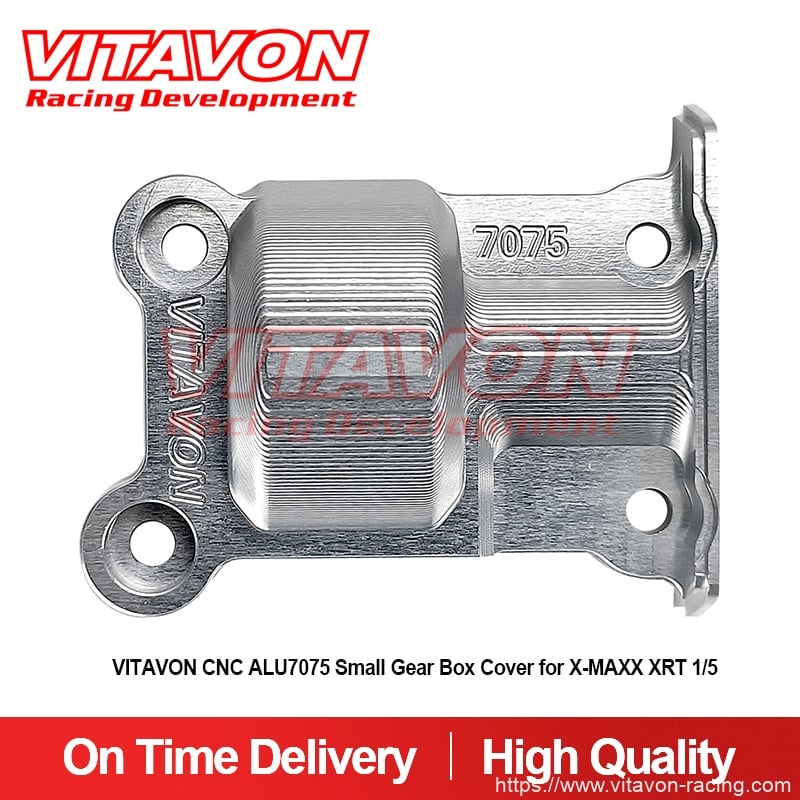 VITAVON CNC ALU7075 Small Gear Box Cover for X-MAXX XRT 1/5