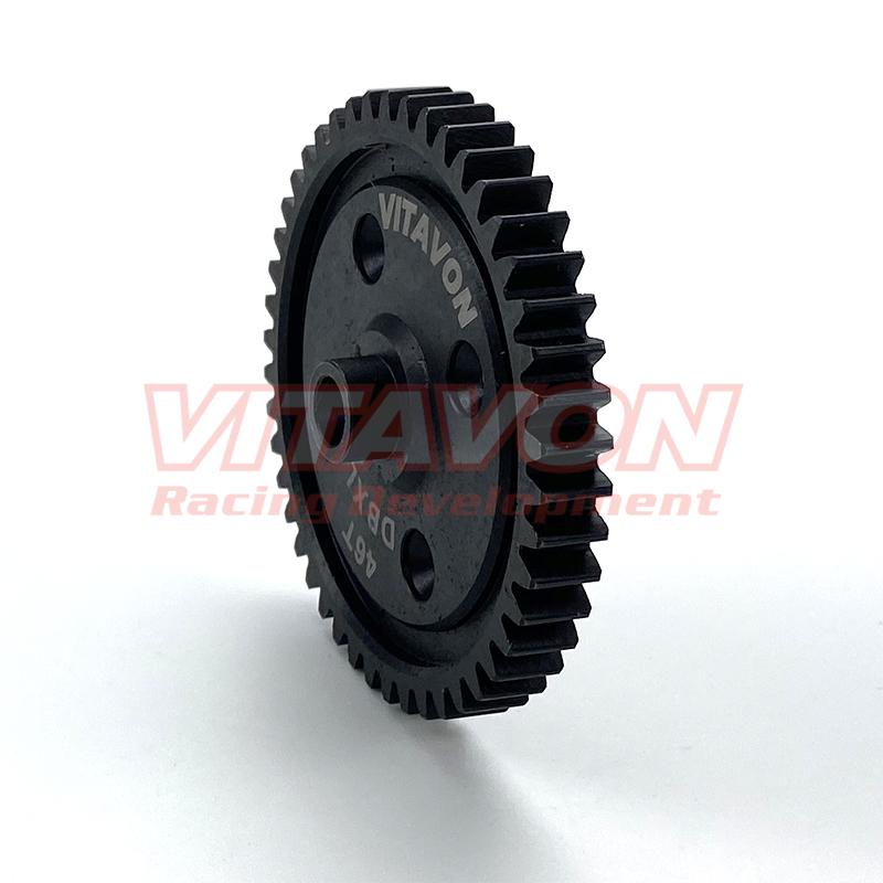 WIRC Couronne Différentiel Central 46T (46 Dents) - 100803-46 - Pour Voiture RC