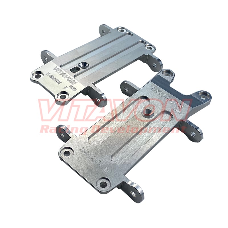 VITAVON Aluminum #7075 Front Rear Tie Bar Pin Mount for X-MAXX XRT 1/5