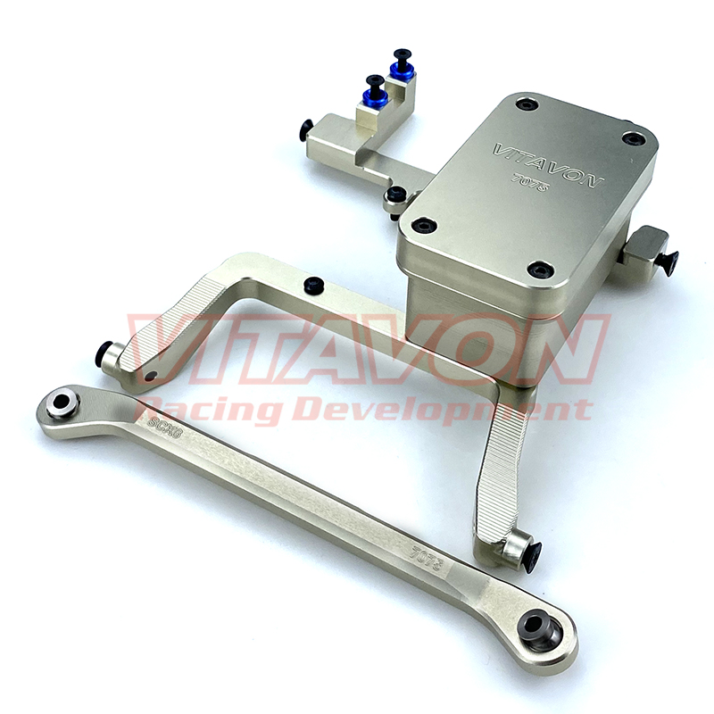 VitavonVITAVON CNC Alu7075 V2 ESC Tray & Servo Mount for Axial SCX6