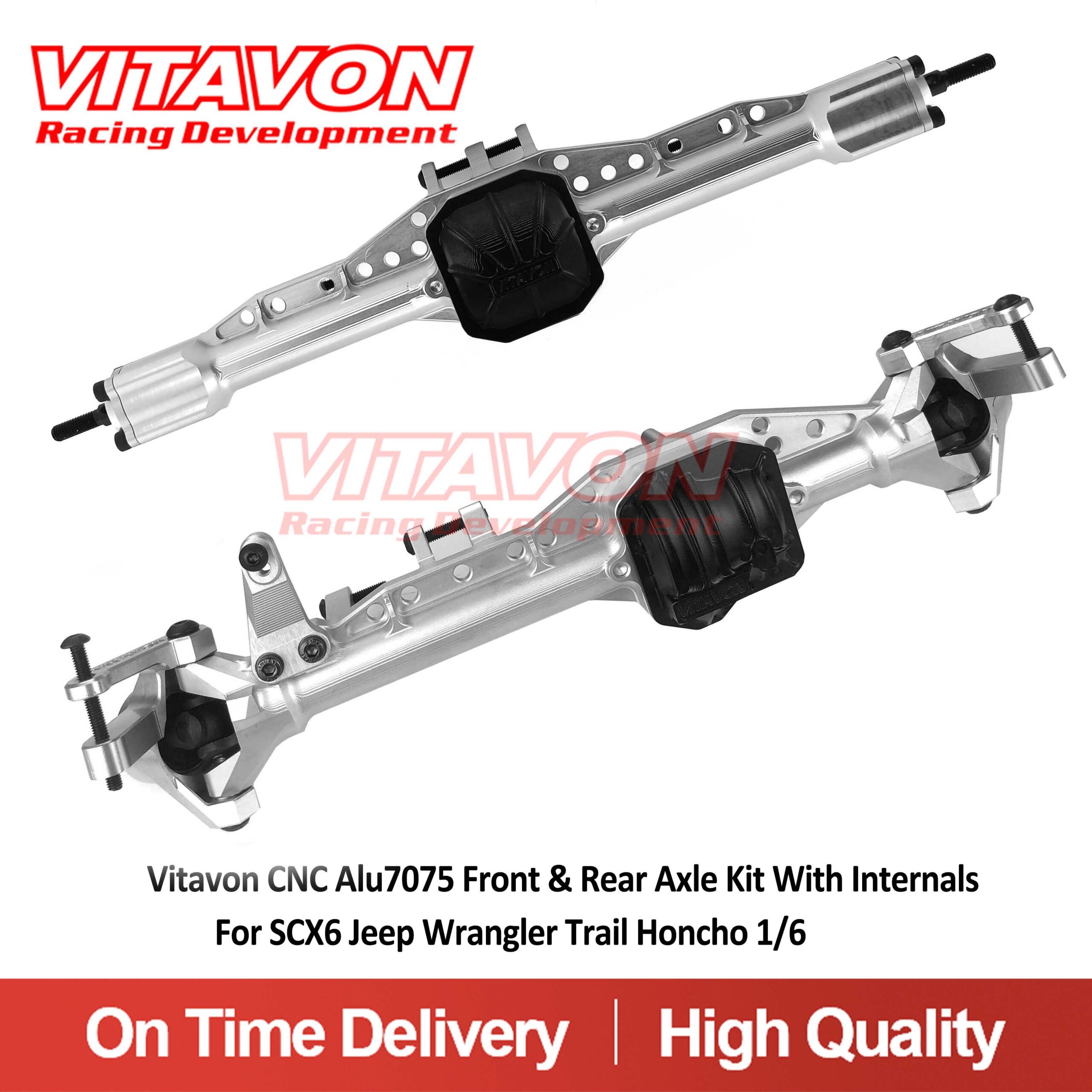 VitavonVitavon CNC Alu7075 Front & Rear Axle Kit With