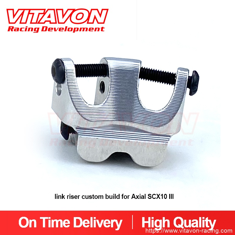 VITAVON CNC Alu link riser custom build for Axial SCX10 III