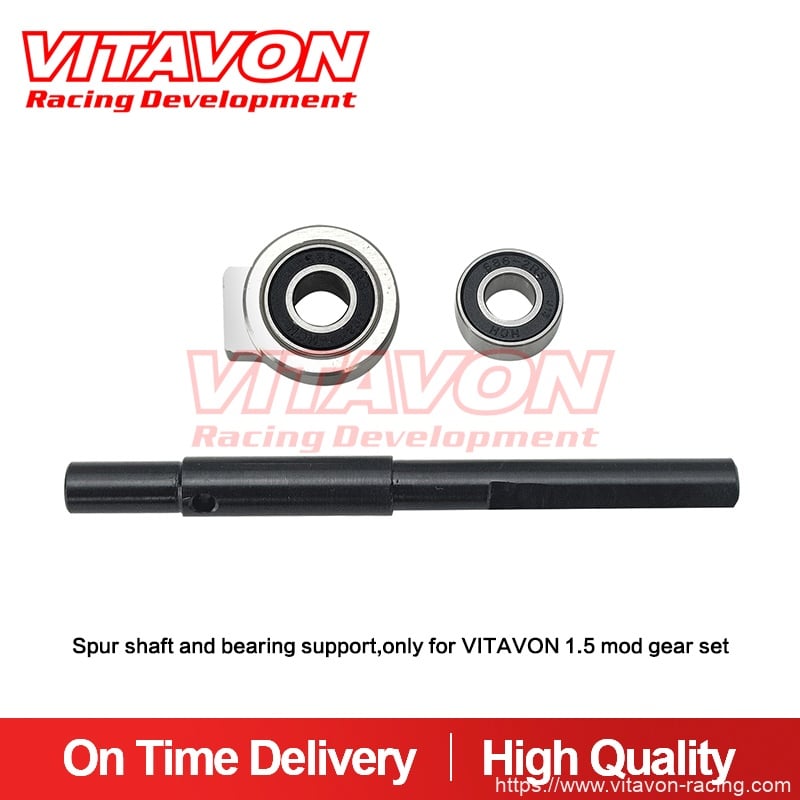 VITAVON Spur shaft and bearing support,only for VITAVON 1.5 mod gear set