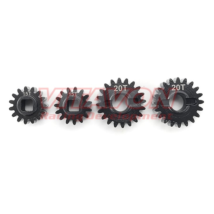 VITAVON Portal kit HD15/20T Gear Overdrive Setup For RBX10 Ryft