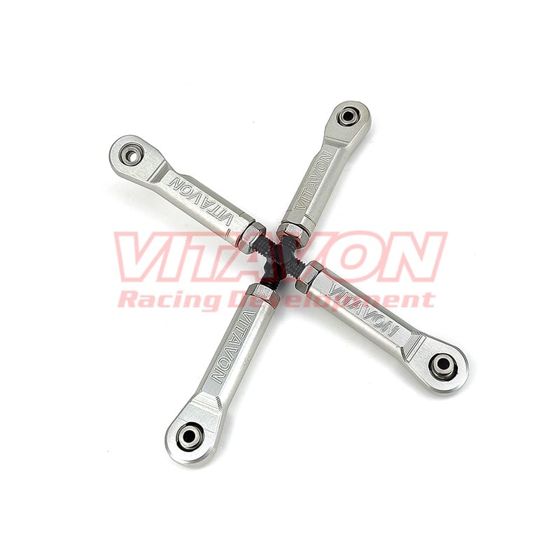 Vitavon Aluminum #7075 Upper link / Toe Link Adjustable for Arrma 6S Mojave