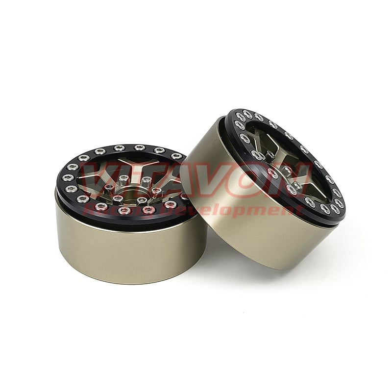 VITAVON CNC Alu 1.9 beadlock wheels for 1.9 Crawler Tires