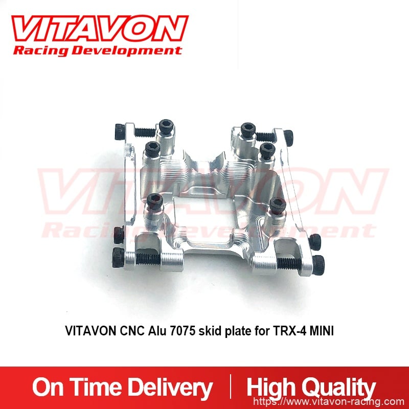 VITAVON CNC Alu 7075 skid plate for TRX-4 MINI
