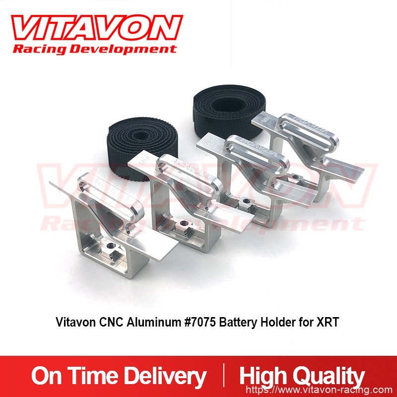 Vitavon CNC Aluminum #7075 Battery Holder for XRT 1/5 Traxxas Sand Car