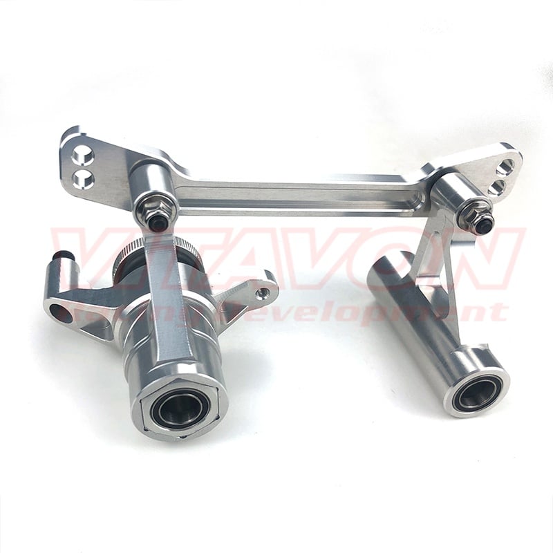 VITAVON CNC Alu7075 Steering Bell Crank for Losi 5ive T 2.0