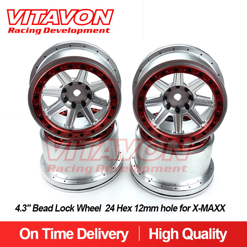 Vitavon CNC Alu 7075 24mm Wheel Hubs Hex For XRT X-MAXX #7756 3colors - Foto 9
