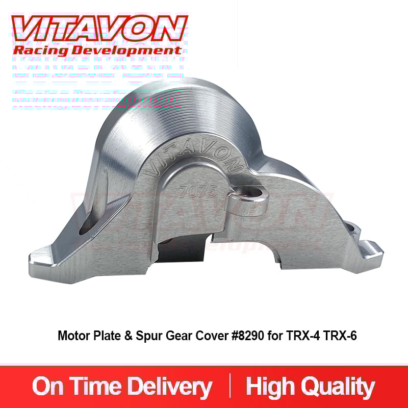 VITAVON CNC Alu Motor Plate & Spur Gear Cover #8290 for TRX-4 TRX-6