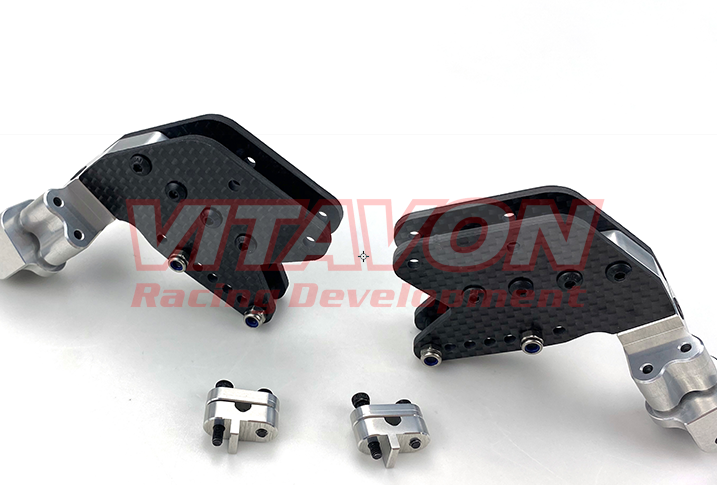 VITAVON CNC Aluminum7075 / Carbon Rear Shock Tower For Losi U4 Hammer Rey 1:10