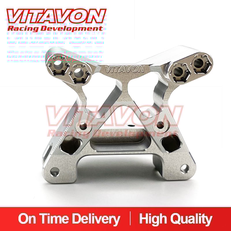 VITAVON CNC Aluminum7075 Front Upper Shock Mount for Losi U4 Hammer Rey 1:10
