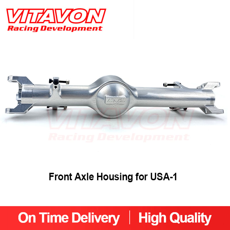 VITAVON CNC Aluminum 7075 Front Axle Housing & C Hub for Kyosho USA-1