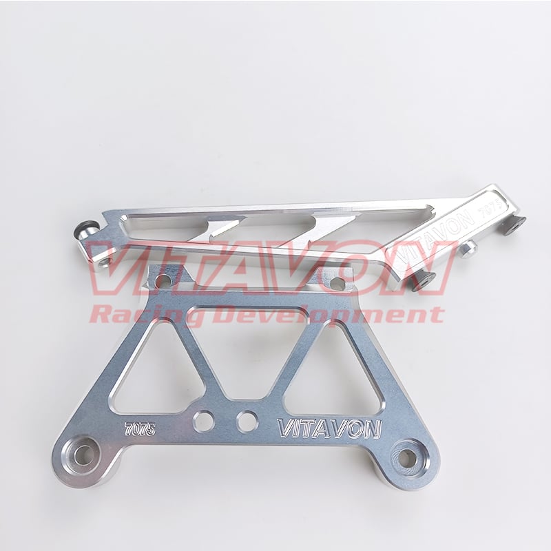 VITAVON CNC Alu7075 Front Chassis Brace+Top Plate for LOSI DBXL GAS Version