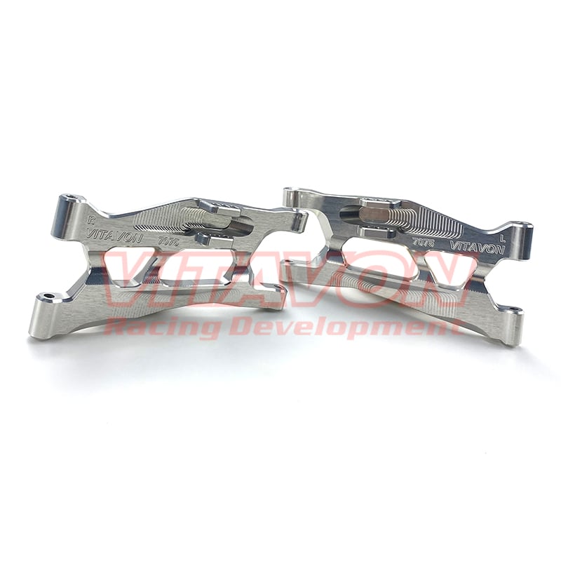 VITAVON CNC Aluminum7075 Front Lower Arm / Suspension Arm For Losi U4 Hammer Rey 1:10