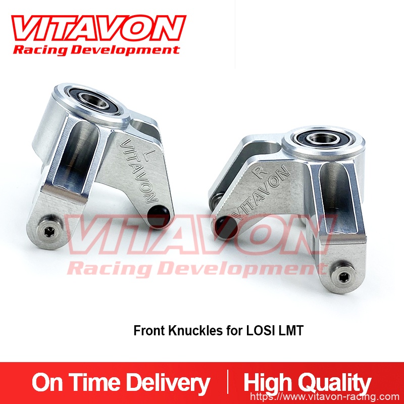 VITAVON LMT CNC Alu#7075 Front Knuckles for LOSI LMT Grave Digger 1/10