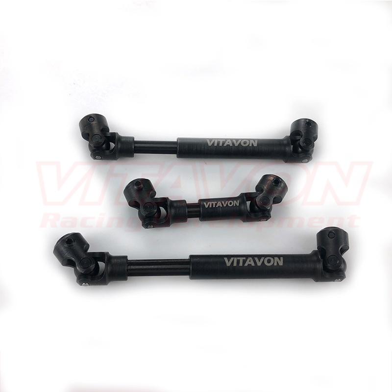 VITAVON HD 45# Steel Front & Middle & Rear Drive Shaft for Traxxas TRX-6 Hauler