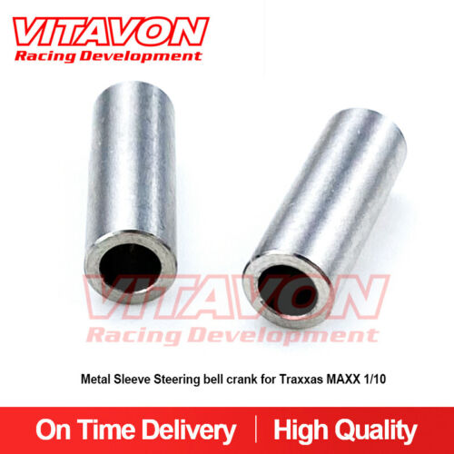 Metal Sleeve for VITAVON Steering bell crank for Traxxas MAXX 1/10