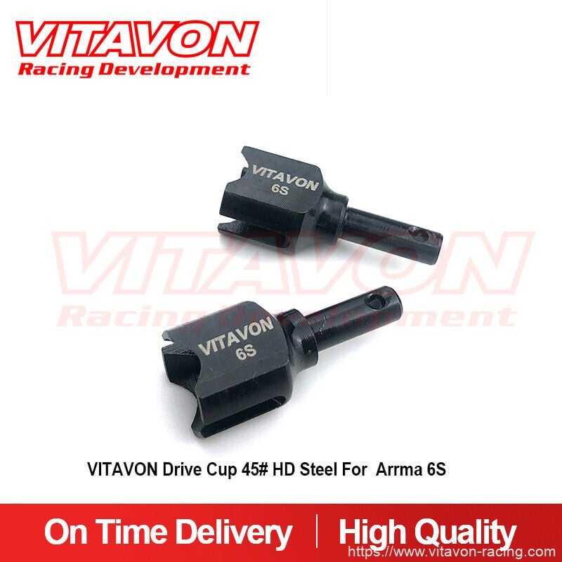 VITAVON Drive Cup 45# HD Steel For Arrma 6S Mojave typhon kraton infraction BLX