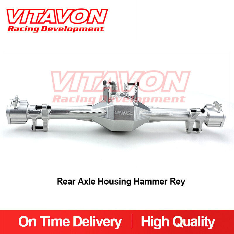 VITAVON CNC Aluminum7075 Rear Axle Housing for Losi Hammer Rey Baja Rey Rock Rey 1:10