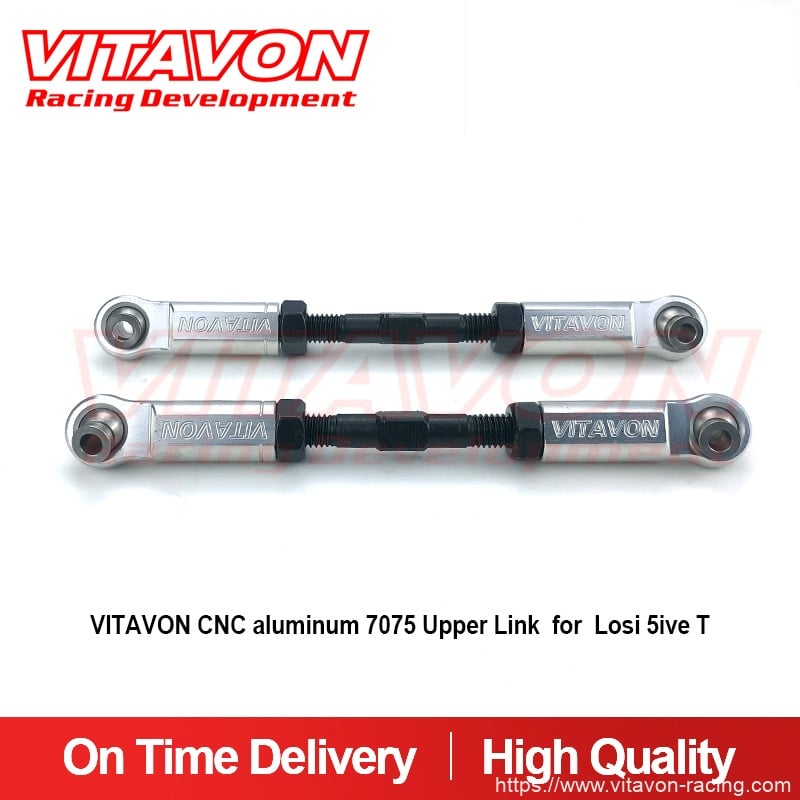 VITAVON CNC aluminum 7075 Upper Link  for  Losi 5ive T