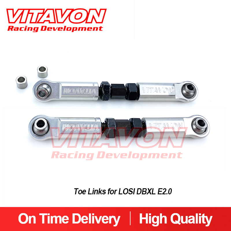 VITAVON CNC aluminum 7075 Toe Links for LOSI DBXL E2.0