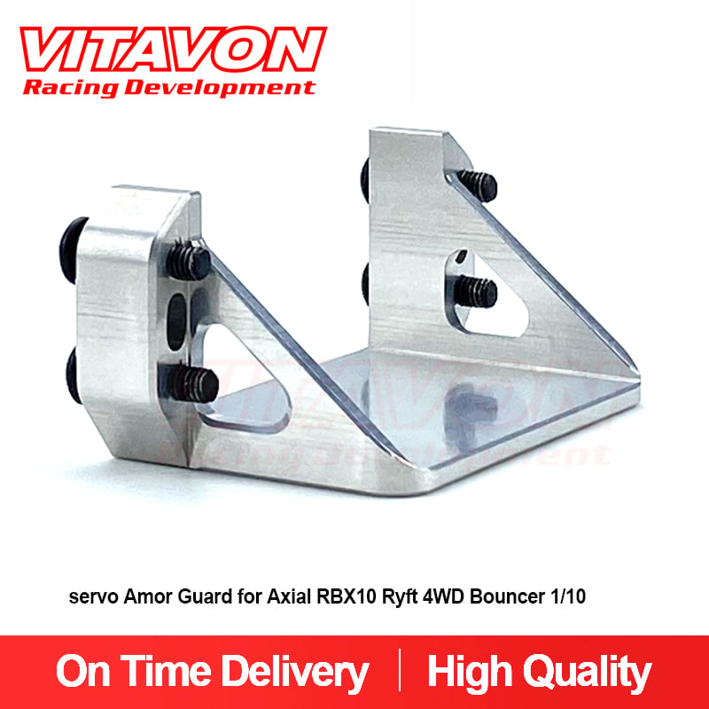VITAVON CNC Alu#7075 servo Amor Guard for Axial RBX10 Ryft 4WD Bouncer 1/10