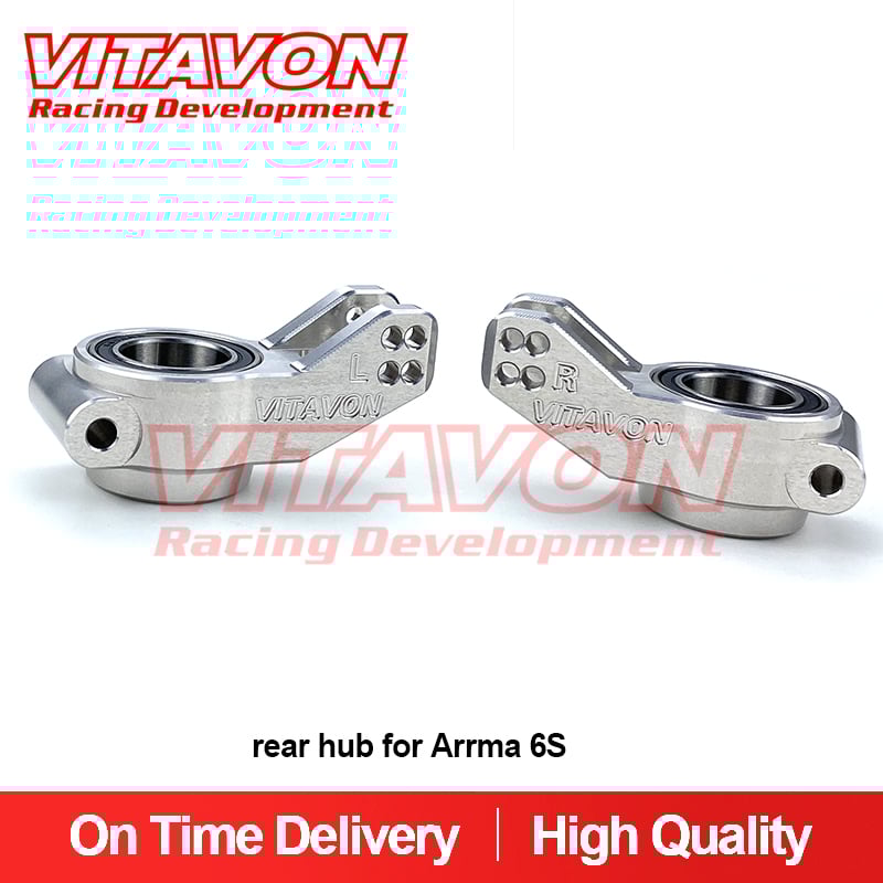 Vitavon redesigned CNC aluminum7075 rear hub for Arrma 6S Mojave   AR330193