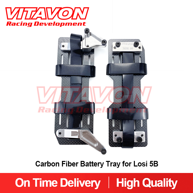 VITAVON Carbon Plate Battery Tray for Losi 5ive-B