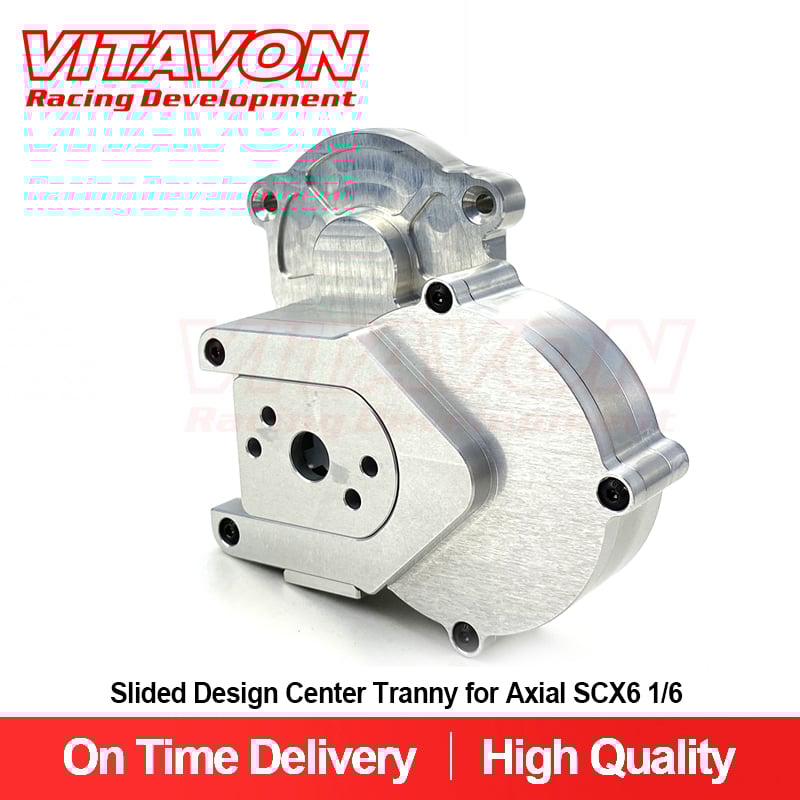 VITAVON CNC Alu #7075 Slided Design Center Tranny for Axial SCX6 Jeep Wrangler Trail Honcho1/6     