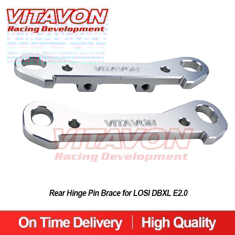 VITAVON LOSI DBXL E2.0 CNC aluminum 7075 Rear Hinge Pin Brace LOS254030