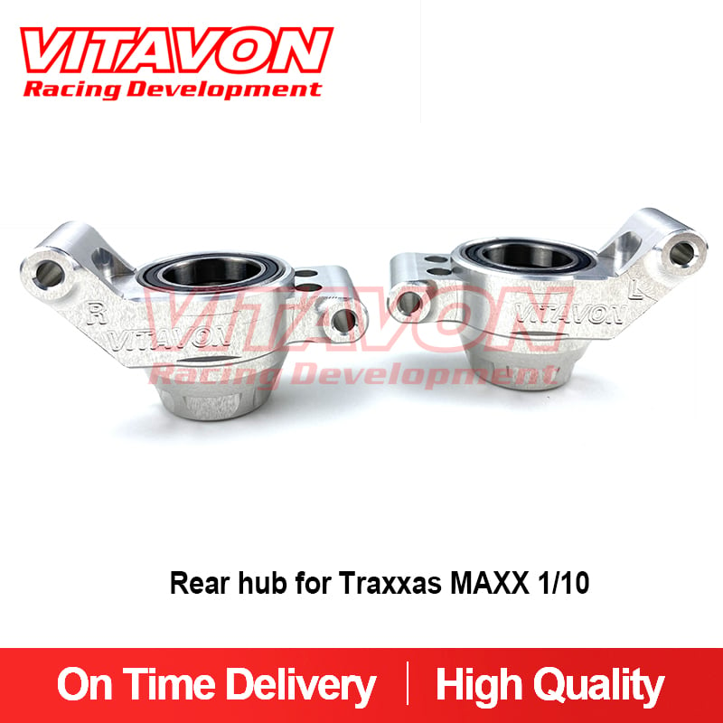 VITAVON CNC alu 7075 redesign Rear hub for Traxxas MAXX 1/10 MXX2201