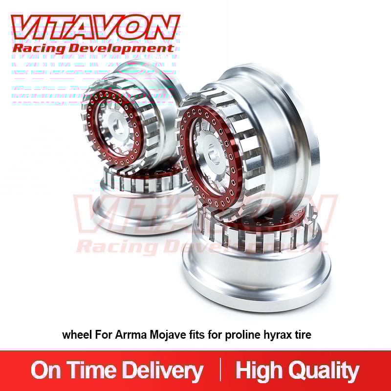 VITAVON alu wheel For Arrma Mojave fits for proline hyrax tire  4pcs