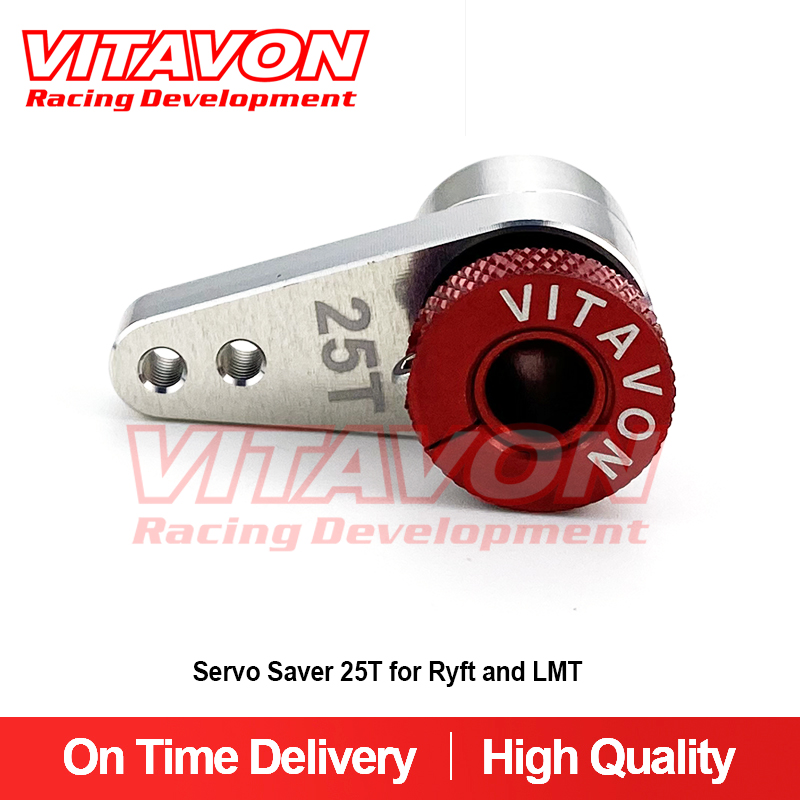 VITAVON CNC Alu7075 Servo Saver 25T for Ryft and LMT