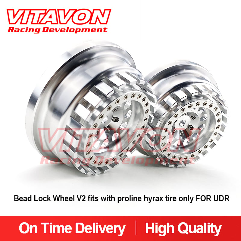 VITAVON Bead Lock Wheel V2 fits with proline hyrax tire only FOR UDR