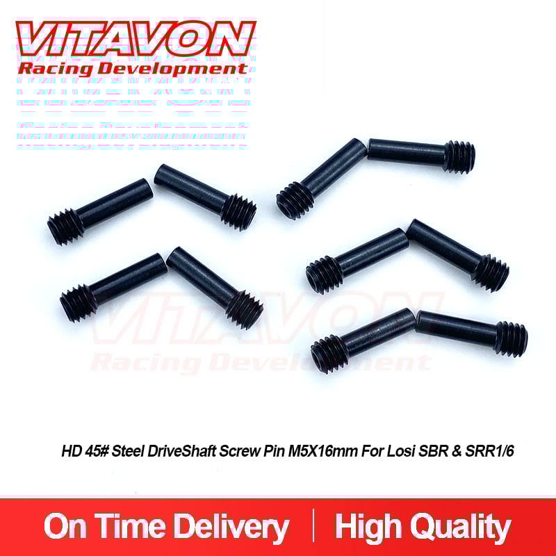 HD 45# Steel DriveShaft Screw Pin M5X16mm For Losi SBR & SRR1/6