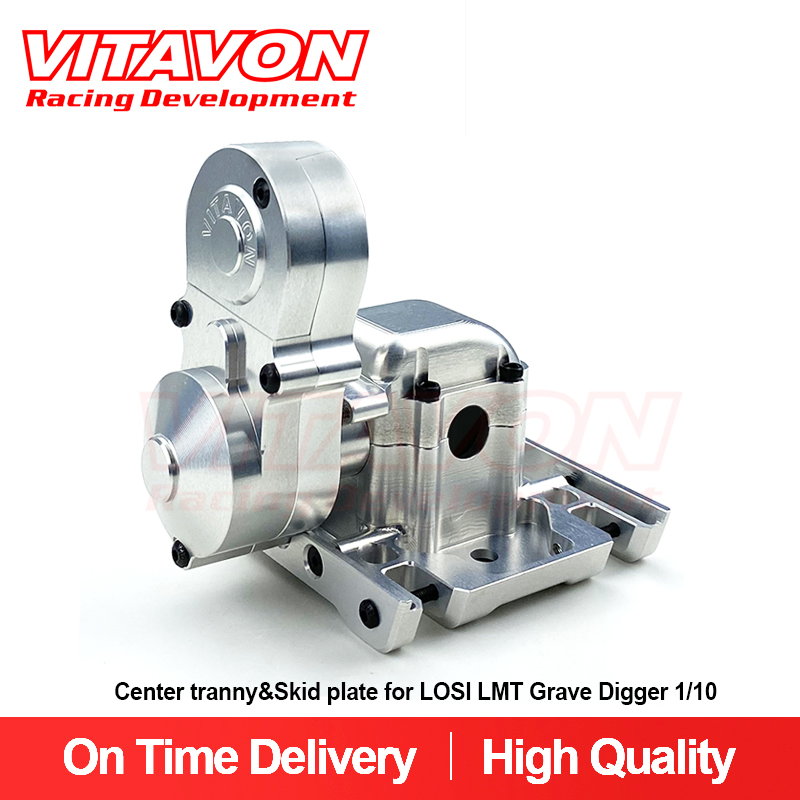 VITAVON LMT CNC Center tranny&Skid plate for LOSI LMT 1.0 LMT 2.0 1/8